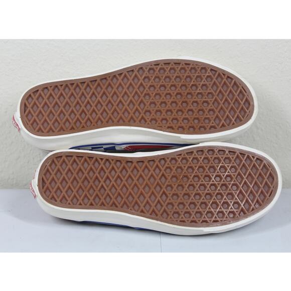 Vans Era 95 Anaheim Factory Red Stripes Blue Checkers, Men’s 4.5, Women’s 6 - Picture 6 of 6